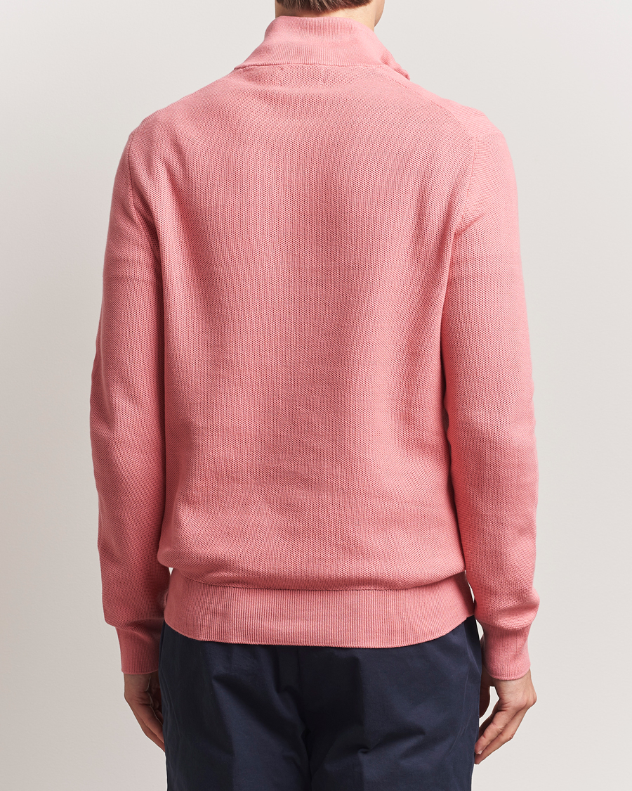 Polo Ralph Lauren Half Zip Cotton Pullover Desert Rose