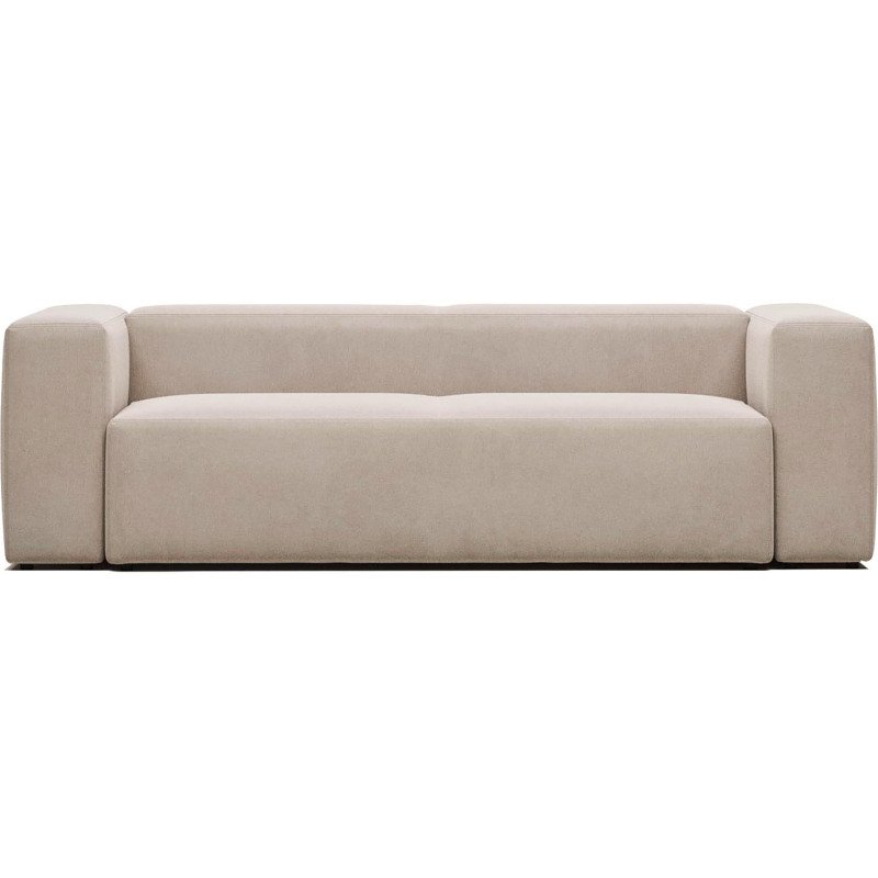 Canapé Blok 3 places beige 240 cm