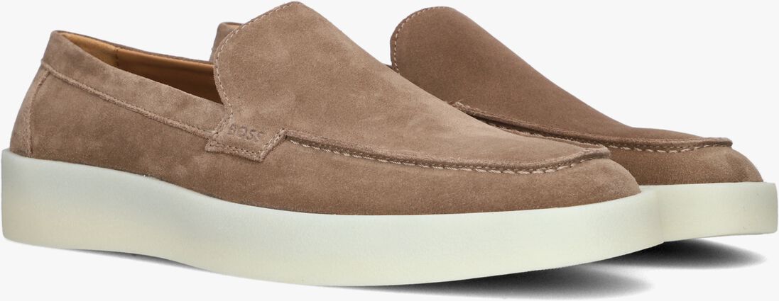 BOSS beige boss instappers clay loafer