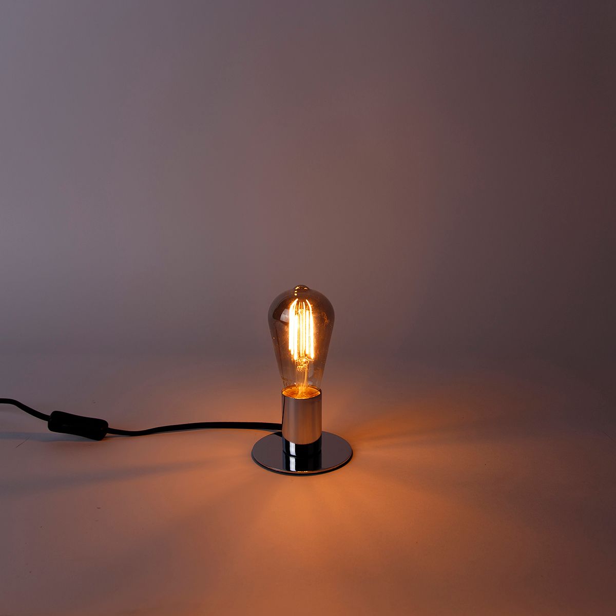 Smart E27 LED lamp ST64 smoke 7W 400 lm 1800K