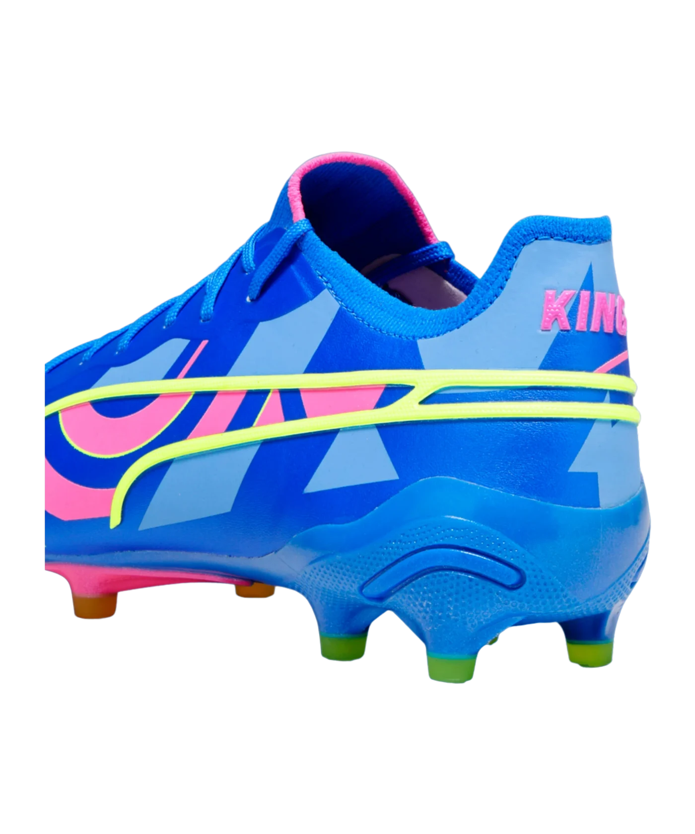 PUMA KING Ultimate Energy FG/AG Blau Pink F01