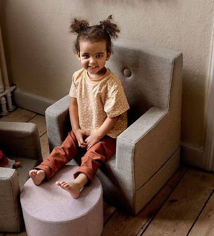 by KlipKlap Sessel - Kids Stuhl - 43x43x50 cm - Sand/Sand