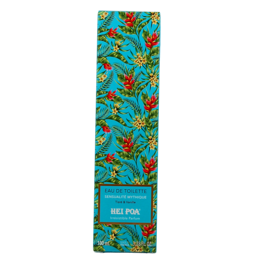 Hei Poa Eau de Toilette Sensualité Mythique Vanille et Tiaré