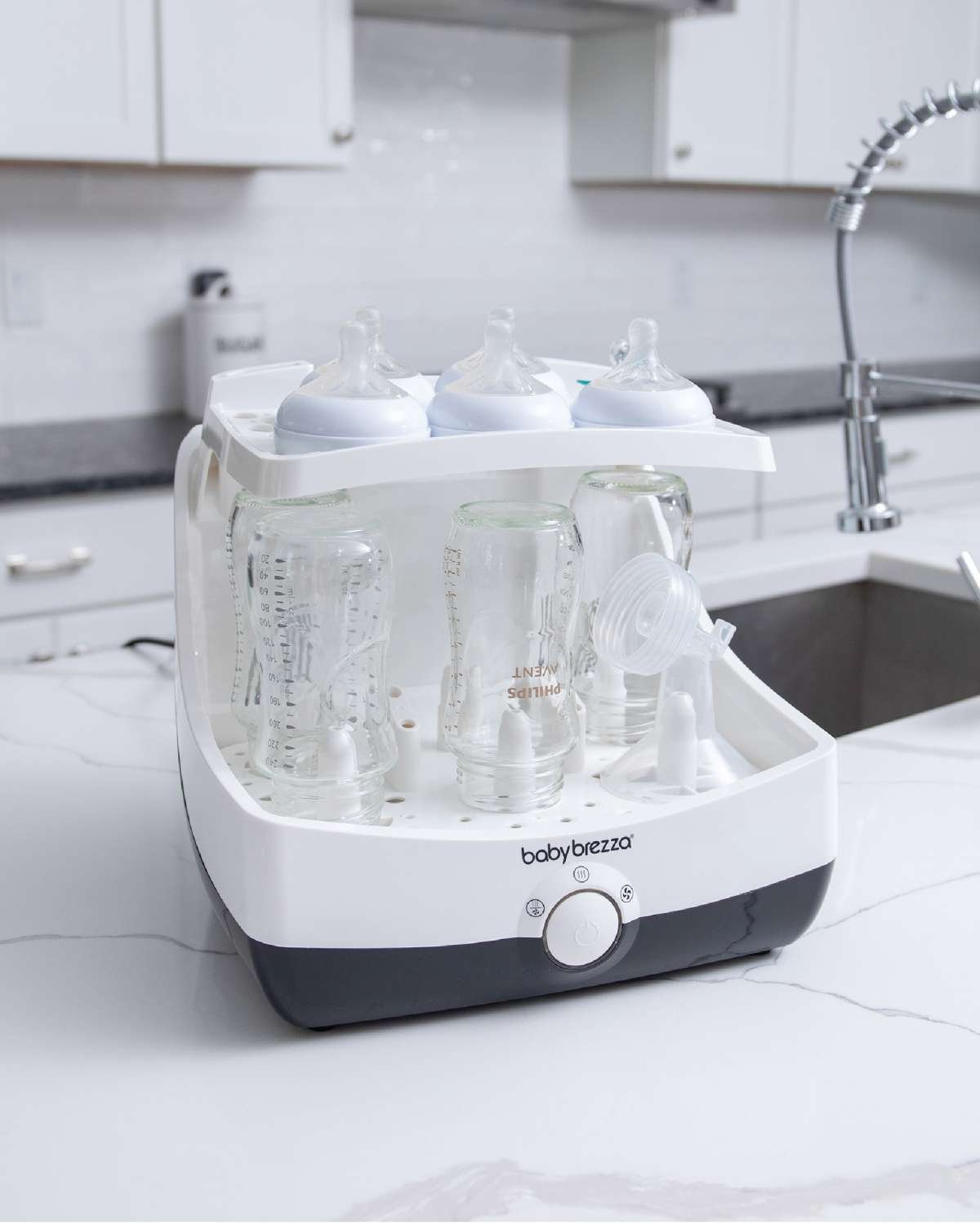 Baby Brezza Superfast Sterilizer Dryer | Sterilisator med Tørk – Rask