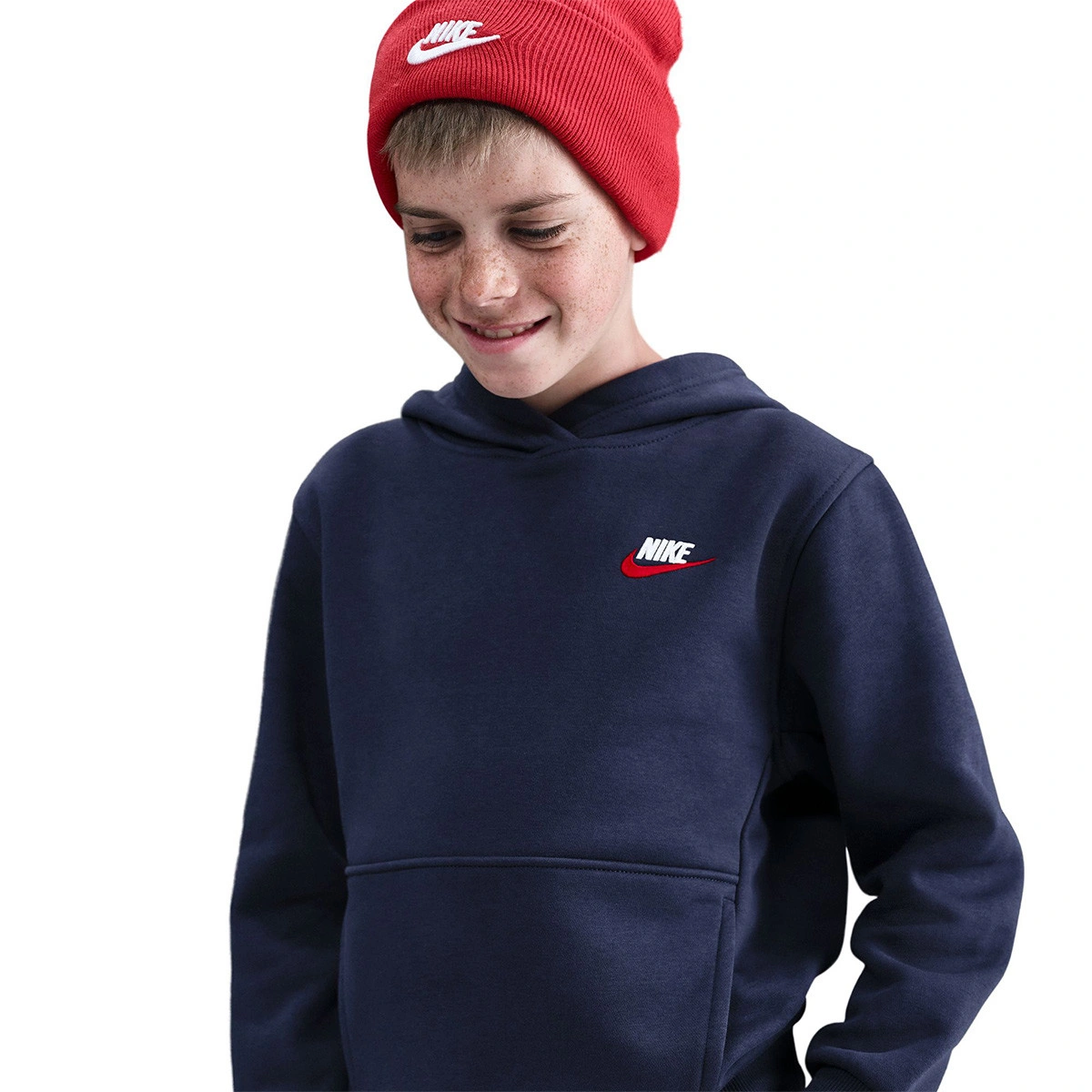Sweatshirt Nike Sportswear Club Fleece LBR Criança