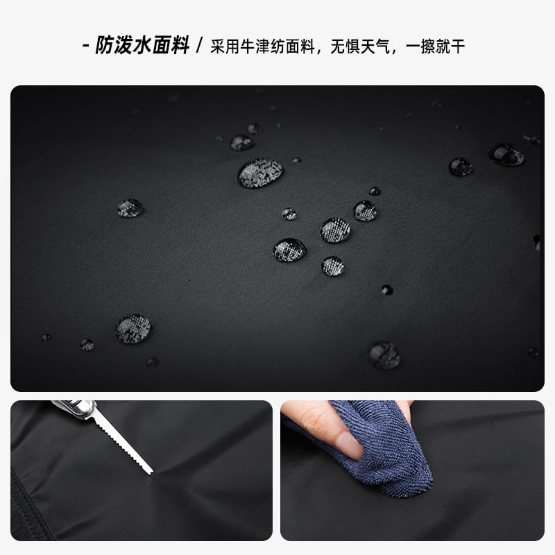 Wavecho - Effen Messenger Bag met Gesp