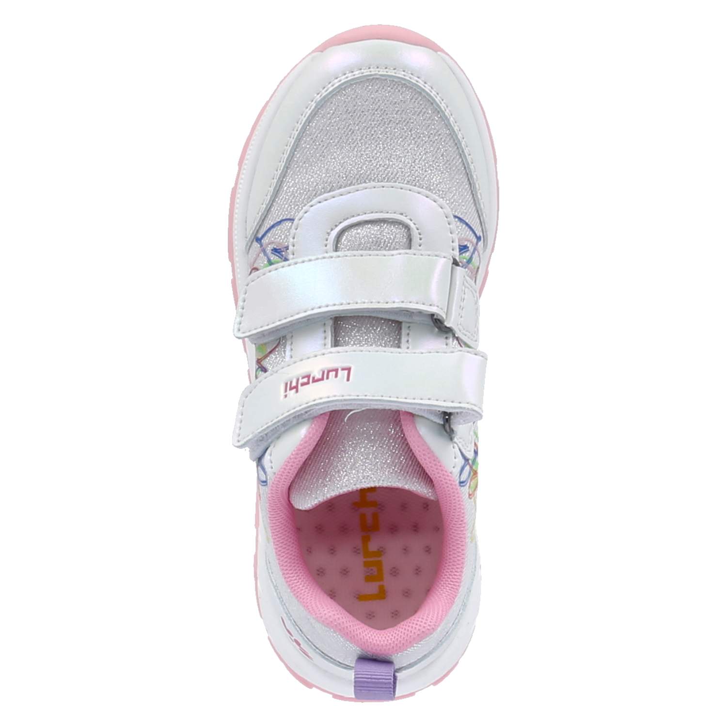 Lurchi Low Sneaker ALBANY - silver-glitter