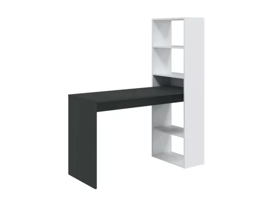 Bureau Kelvin chocolat anthracite