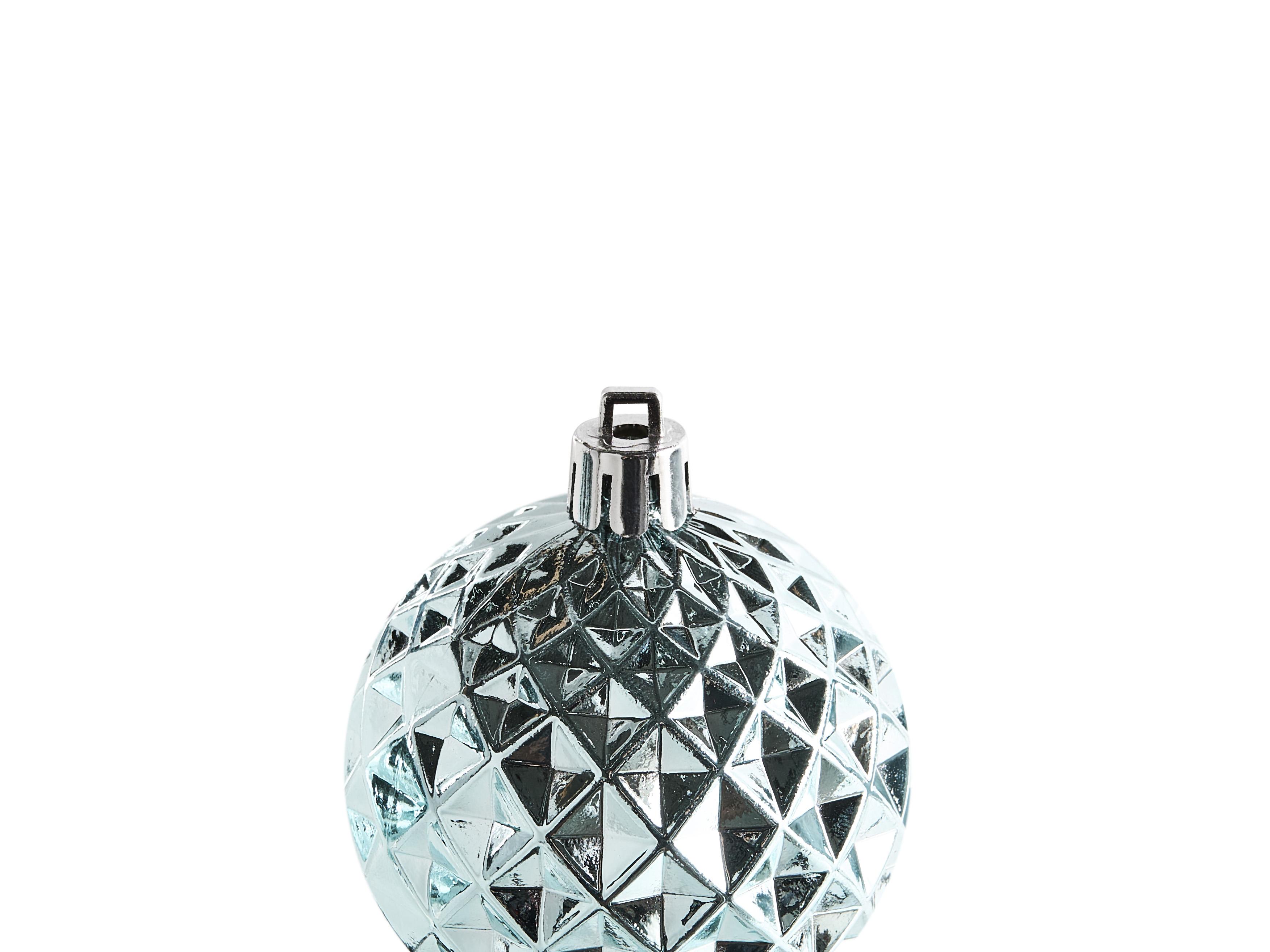 Set van 96 kerstballen PIELINEN Blauw