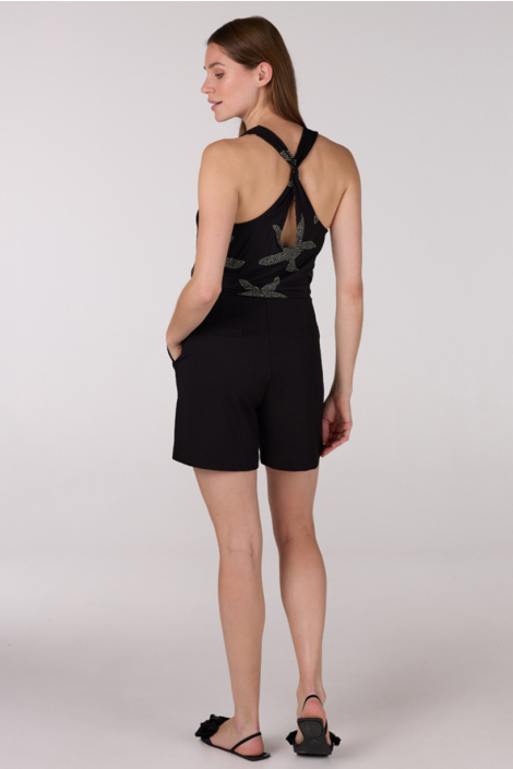 Juffrouw Jansen zwarte dames top