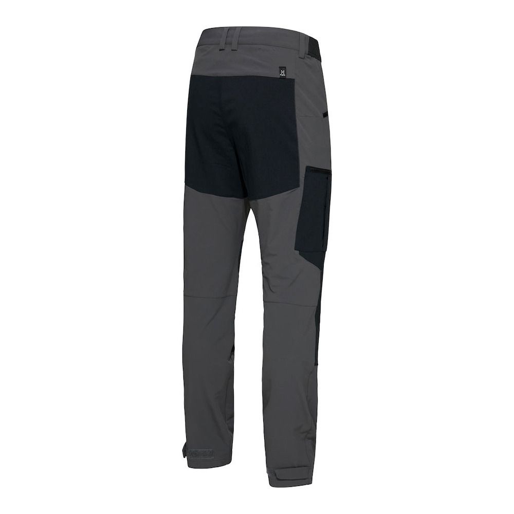Haglöfs RUGGED SLIM - Pantalon Homme magnetite/true black