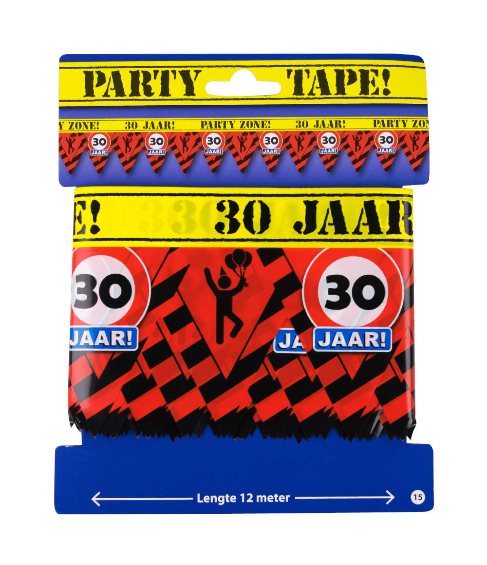 Afzetlint 30 Jaar 12m
