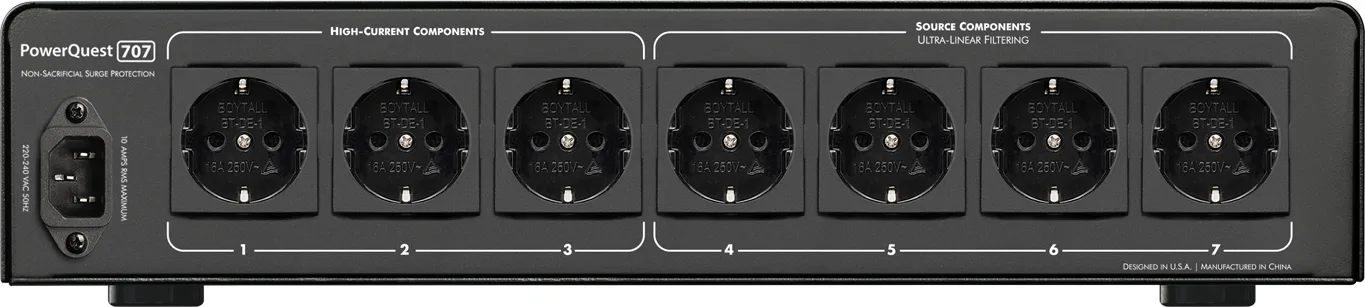Audioquest PowerQuest 707 Conditionneurs secteur