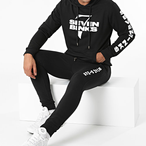 Ensemble De Survetement New Logo Noir Blanc