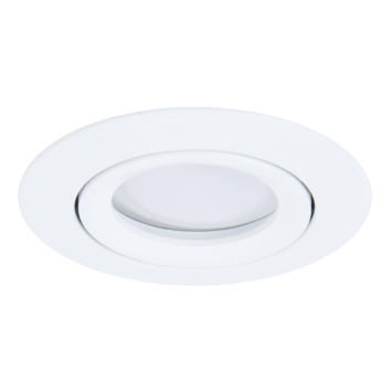 Lutec Connect slimme inbouwspot Scop wit  Ø 8,4cm GU10 4,7W