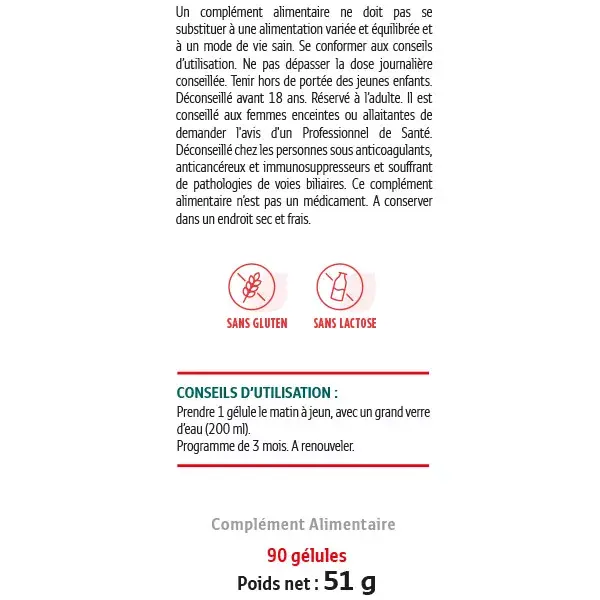 Forté Pharma Forté Flex Joints Colágeno Tipo II e Cúrcuma 90 cápsulas