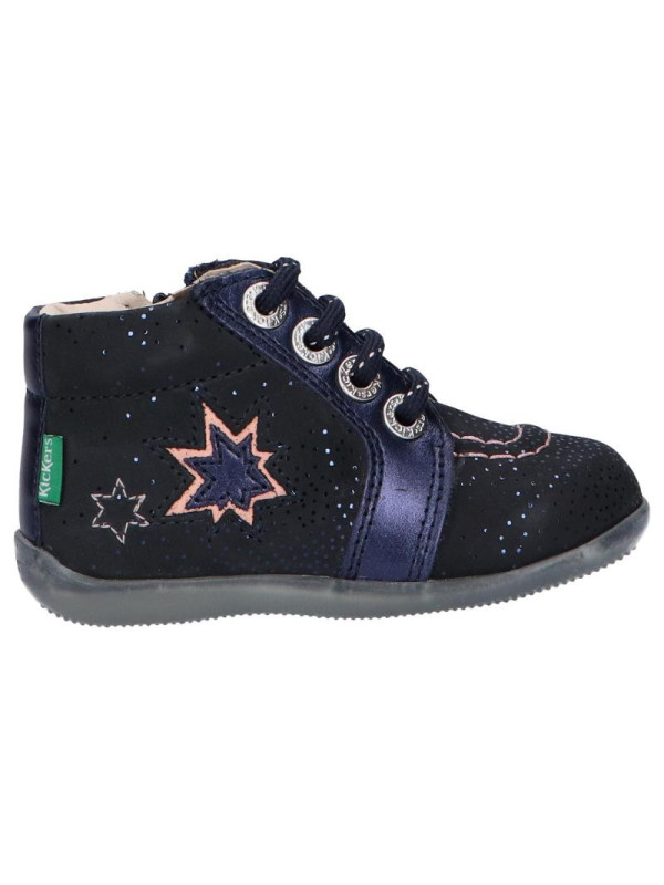 Bottines be power marine brillant - Kickers