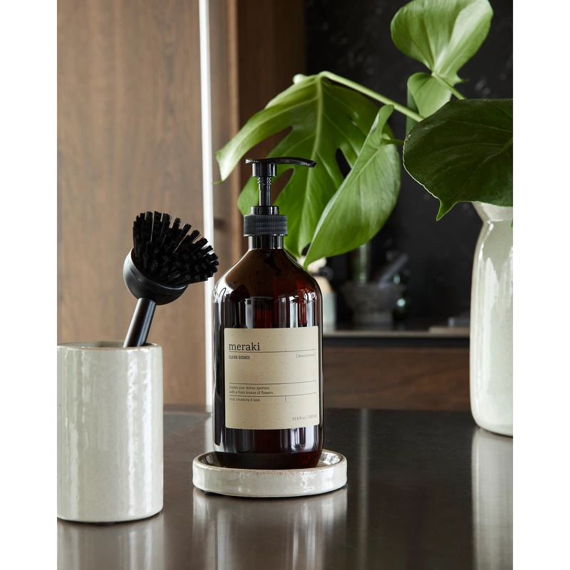 Meraki Soap Dish Datura Shellish Grey 2 x 12,5 cm