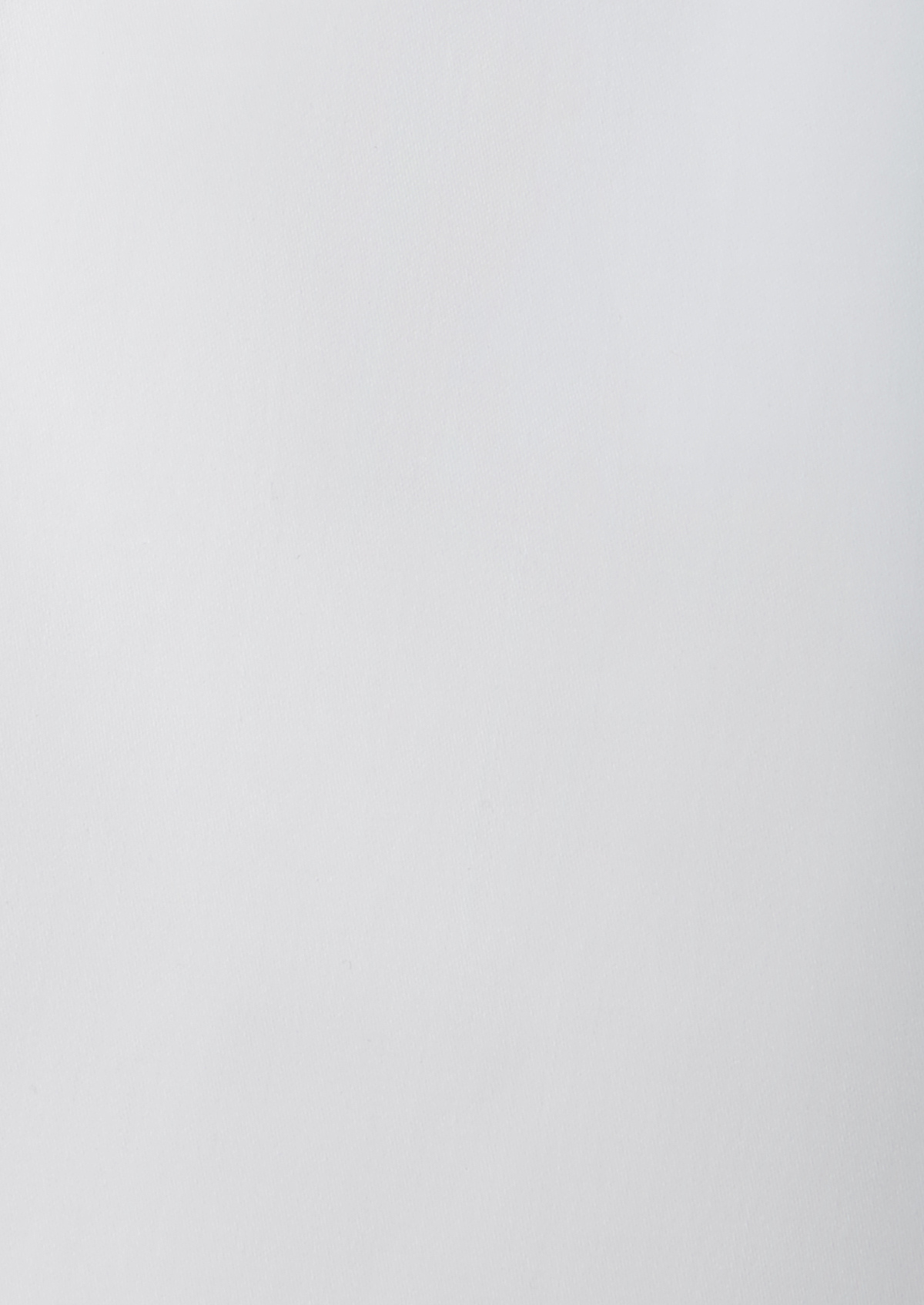 Chemise habillée Slim en satin blanc à col cassé