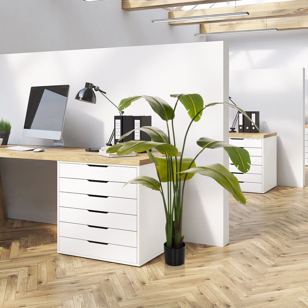 Kunstpflanze BANANE Kunststoff hjh OFFICE