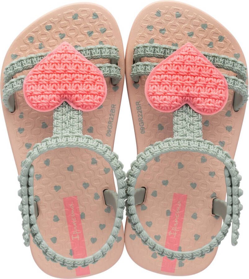 Ipanema My First sandalen mintgroen Meisjes Rubber Meerkleurig 27 28
