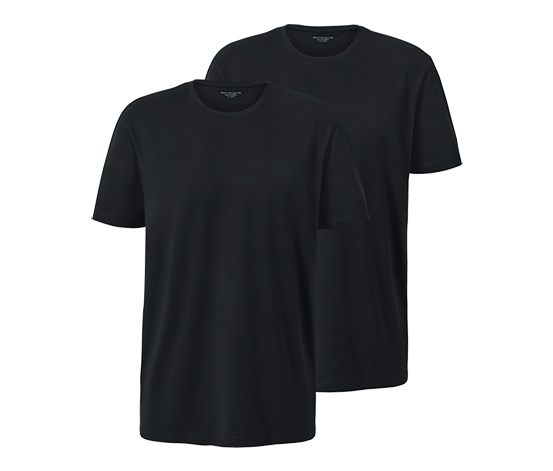 2 T-Shirts mit Rundhalsausschnitt