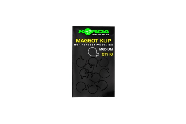 Clip à asticots Korda Maggot Klip (10 pièces)