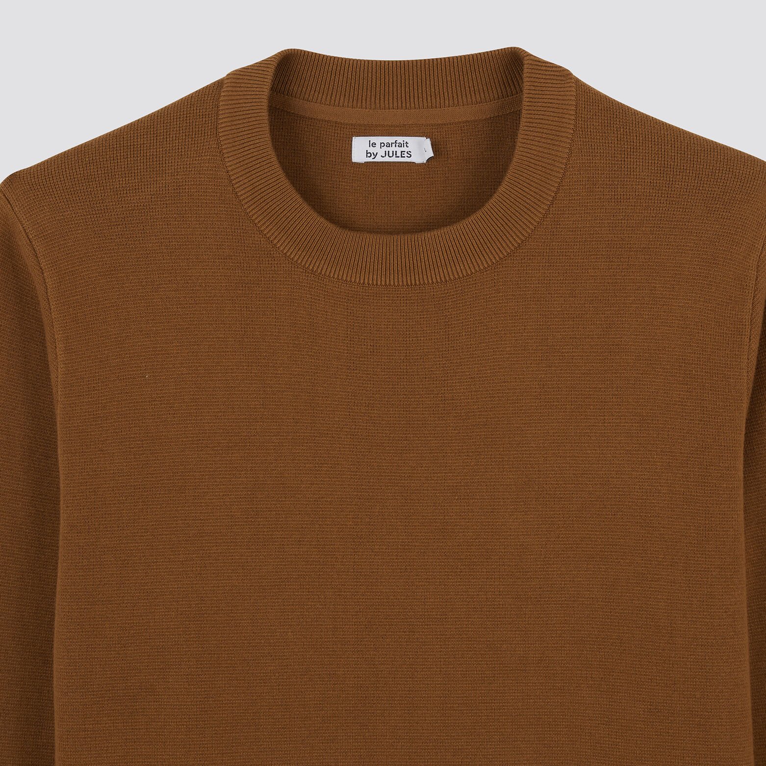 Pull uni 'le parfait by JULES' Camel