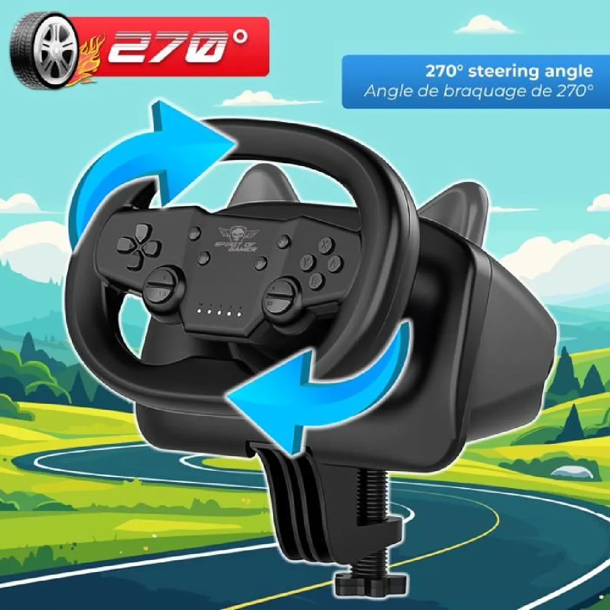 Spirit of Gamer PRO Race Set