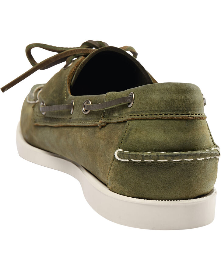 Sebago Docksides Crazy H Grøn