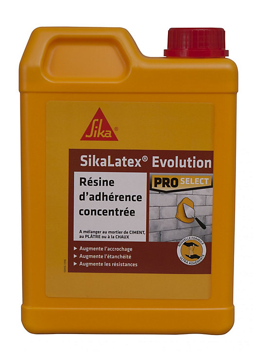 Agent d'adhérence et additif pour mortiers Sika SikaLatex 2 L