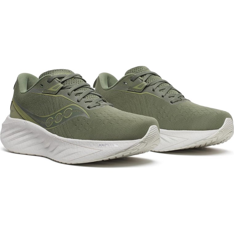 Saucony Triumph 22 Herre Olivine