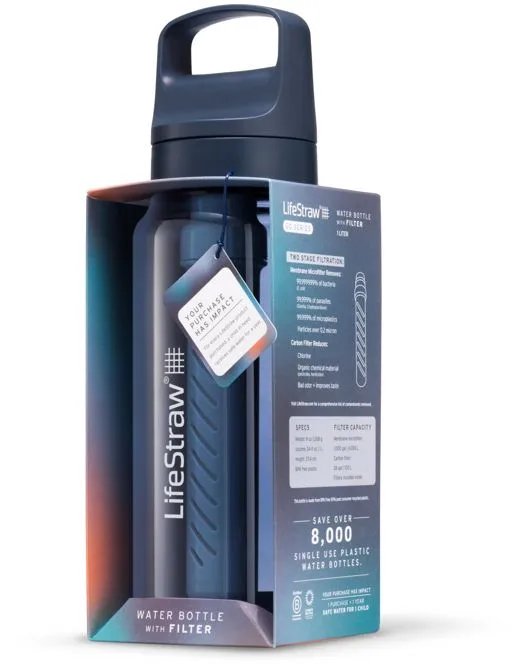 Lifestraw GO 2.0 1L Aegan Sea