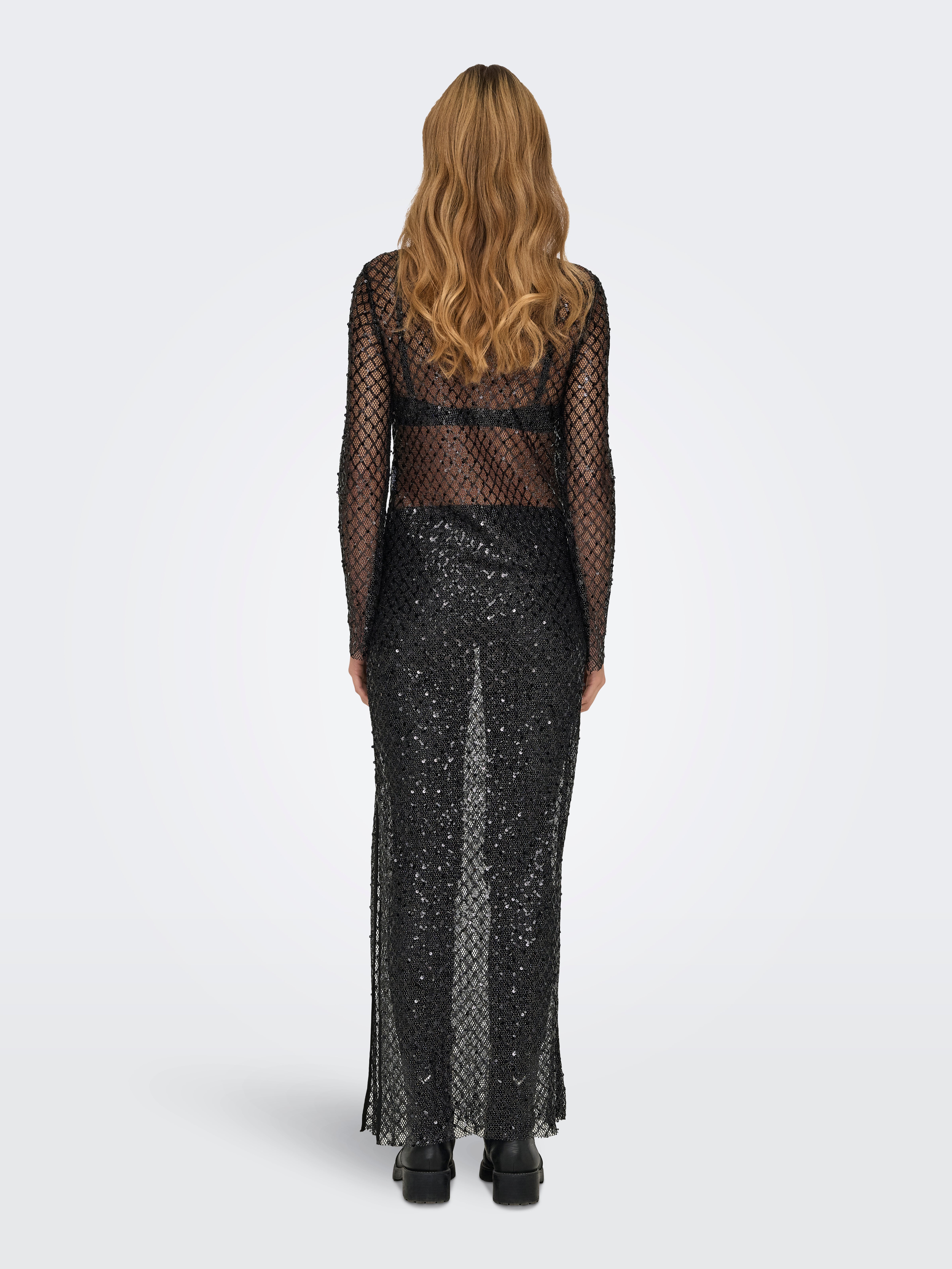 ONLDONNA Langes Kleid Black