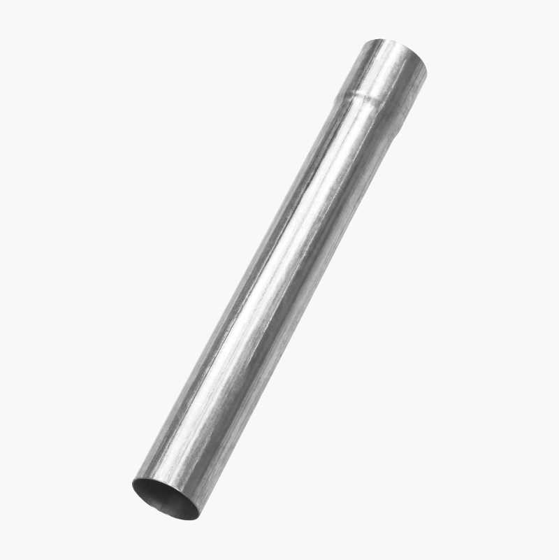 Rett rør med muffe, 0,5 m, 63,5 mm