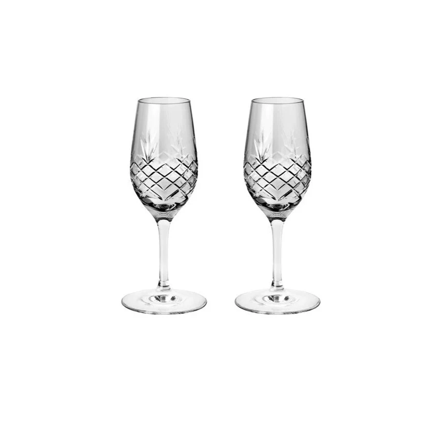 Frederik Bagger  Crispy portvinsglas, Smoked/Dark - 2 stk.