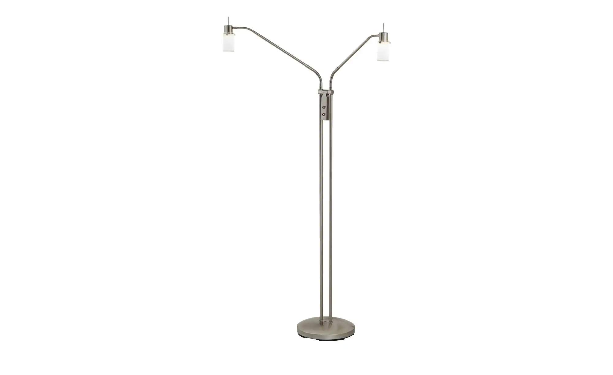 Paul Neuhaus LED- Stehleuchte, 2-flammig, nickel matt
