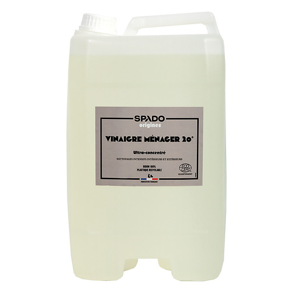 Vinaigre blanc 20° Spado ultra-concentré 10 L