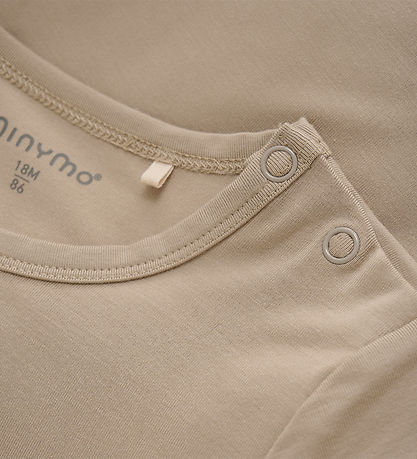 Minymo Body k/ä - Viskose - Einfach Taupe