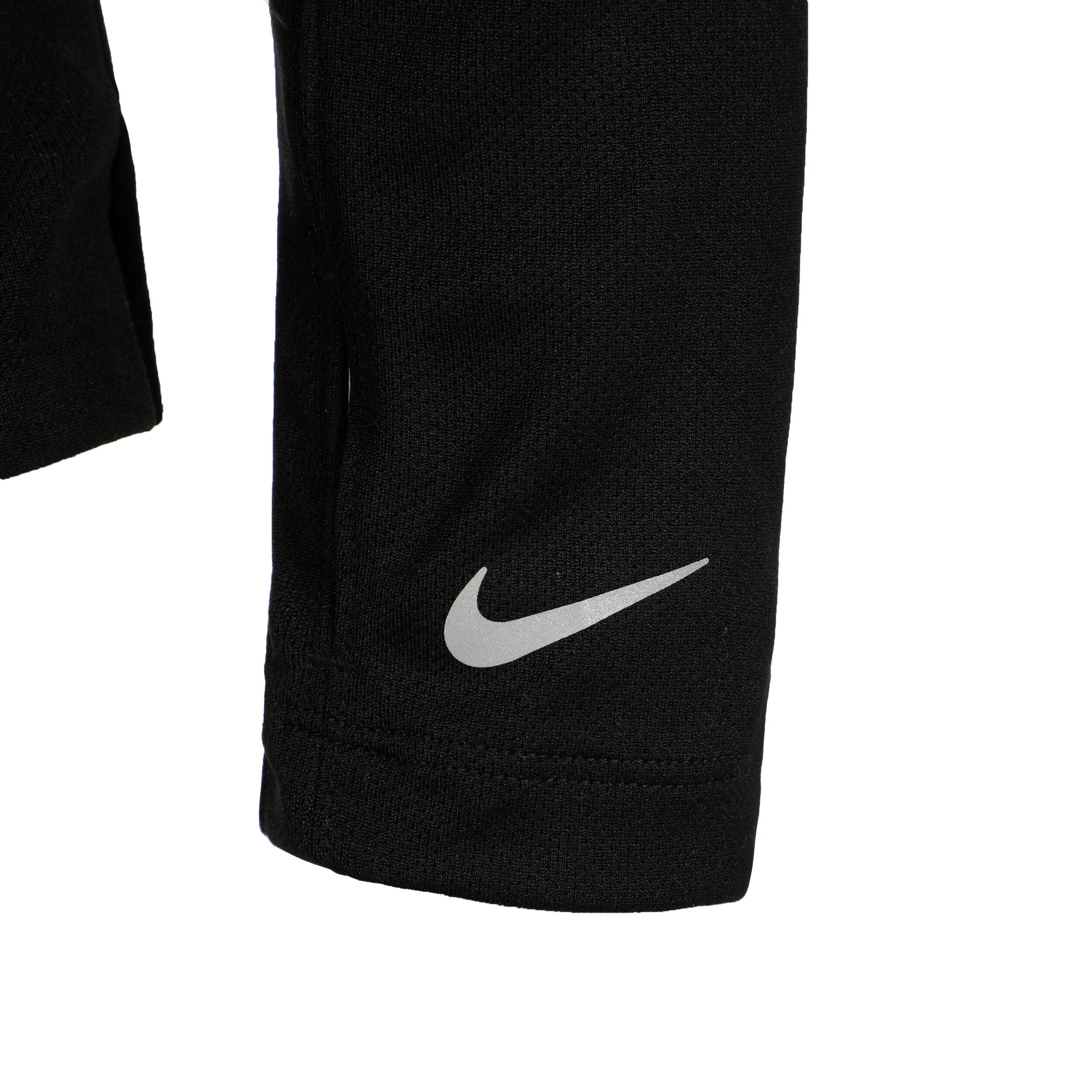 Nike Dri-Fit UV Half-Zip Essential Haut Manches Longues Garçons - Noir