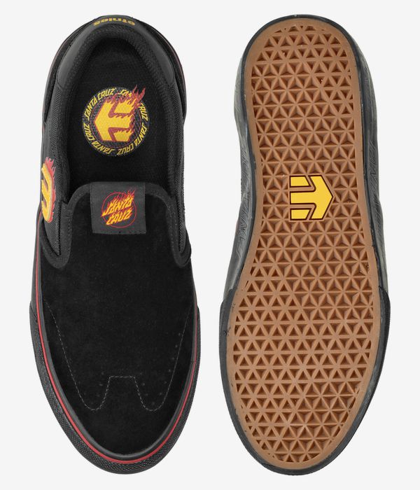 Etnies x Santa Cruz Lo-Cut Slip Schuh (black)