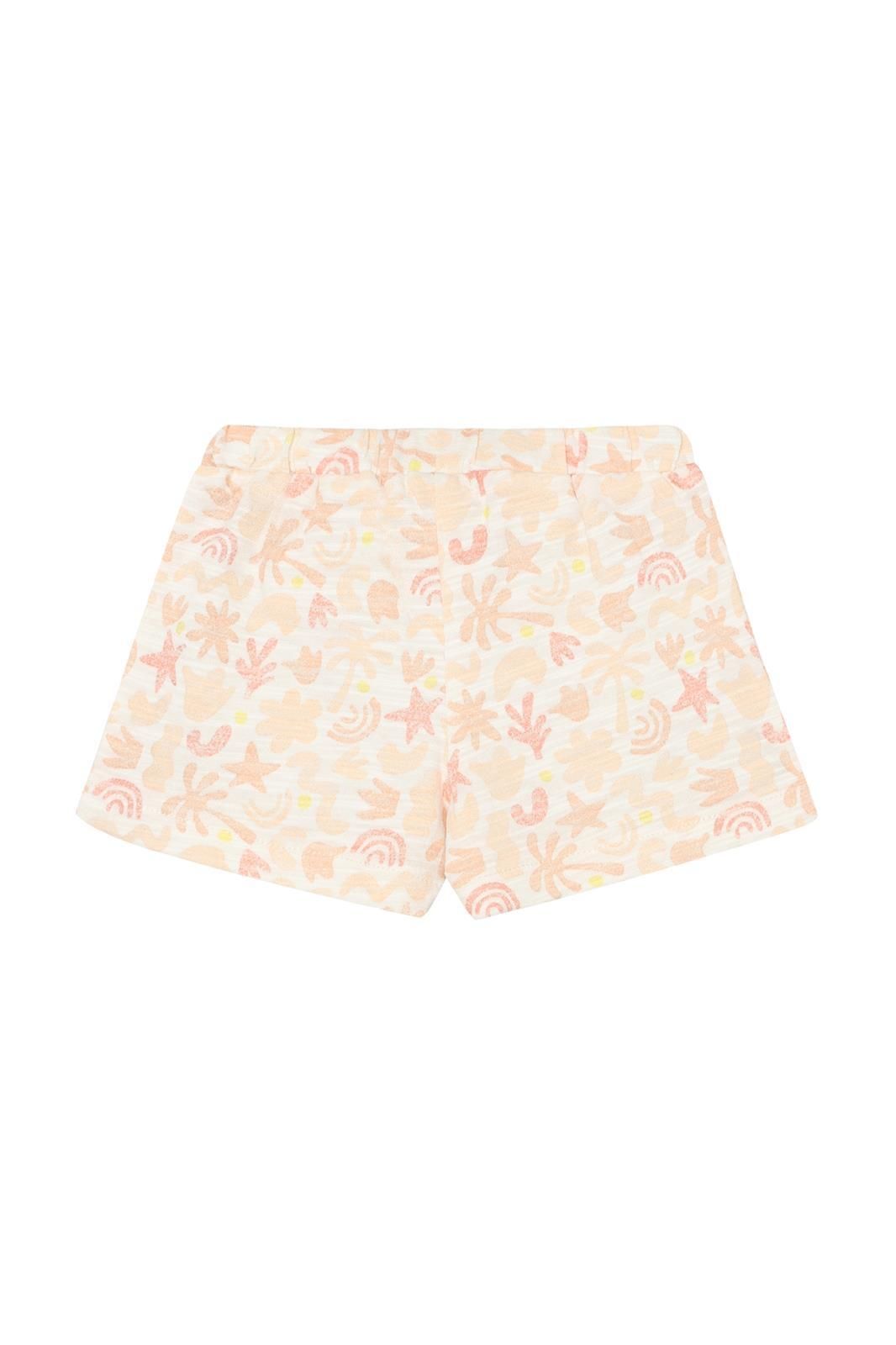 Noppies Baby Korte Broek all over print - Egret