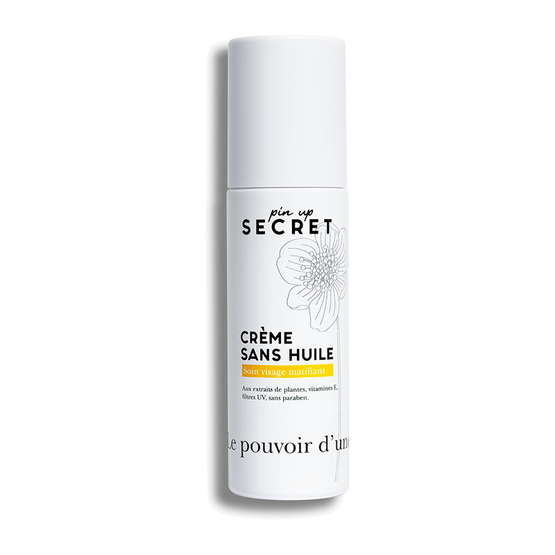 Crème sans huile soin matifiant hydratant visage