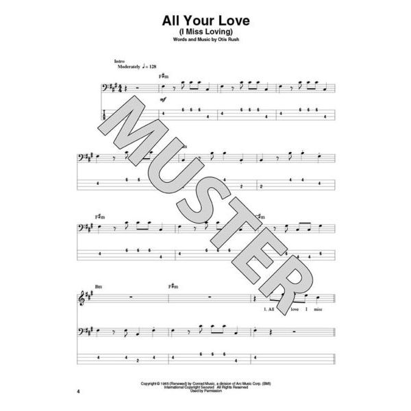 Hal Leonard Bluesbass Play-Along