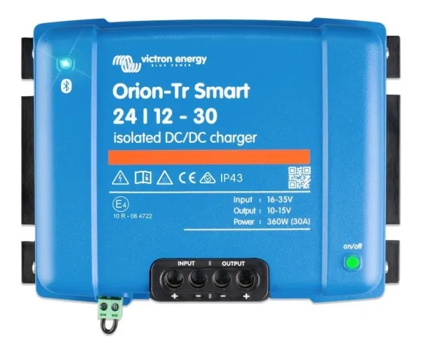 Victron Energy Orion-Tr Smart 24/12-30A DC-DC isoleret oplader