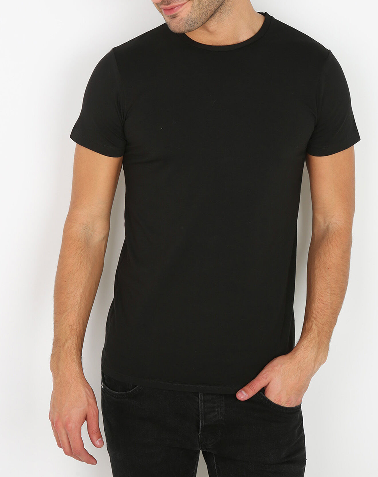 Mare T-Shirt Col rond noir