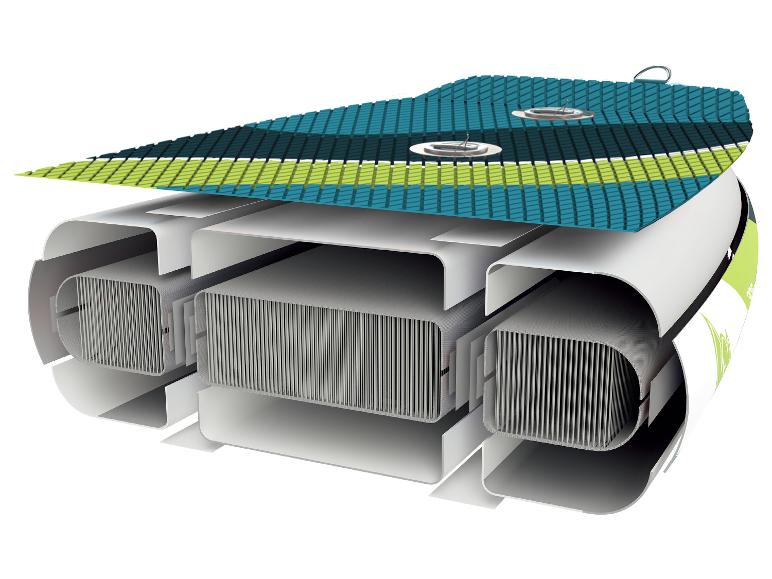 F2 Opblaasbaar SUP-board Solid met pomp en peddel