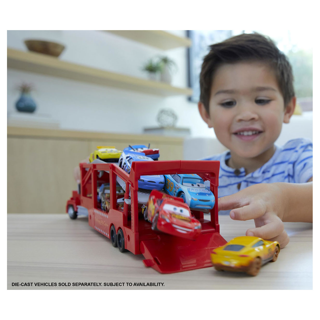 Disney Pixar Cars Mack Hauler Transporter