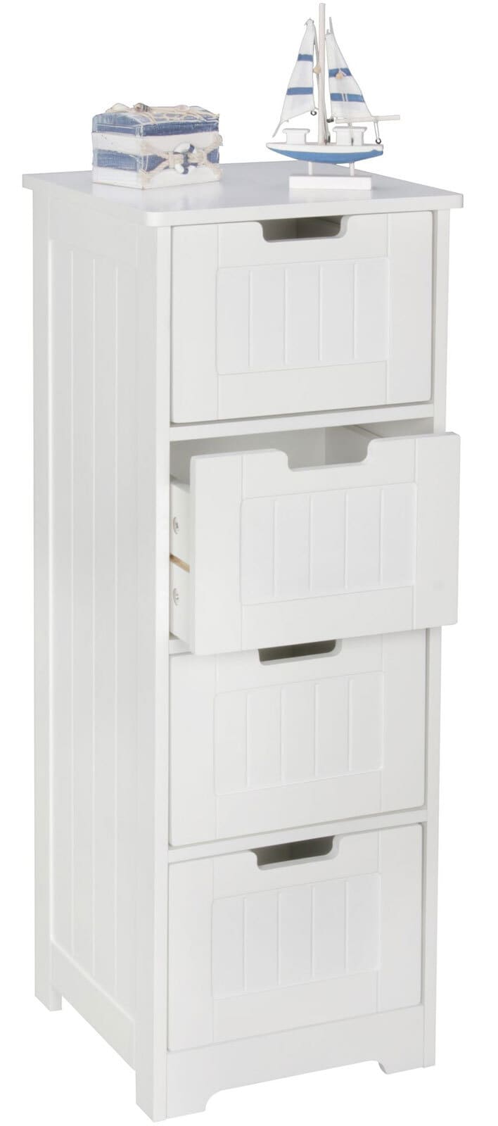 Badschrank Patti 30 x 83 cm weiß