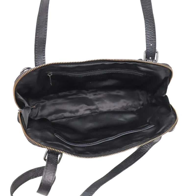 Bear Design Handtas - Schoudertas Daphne Black